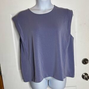 Athleta Periwinkle Muscle Tee